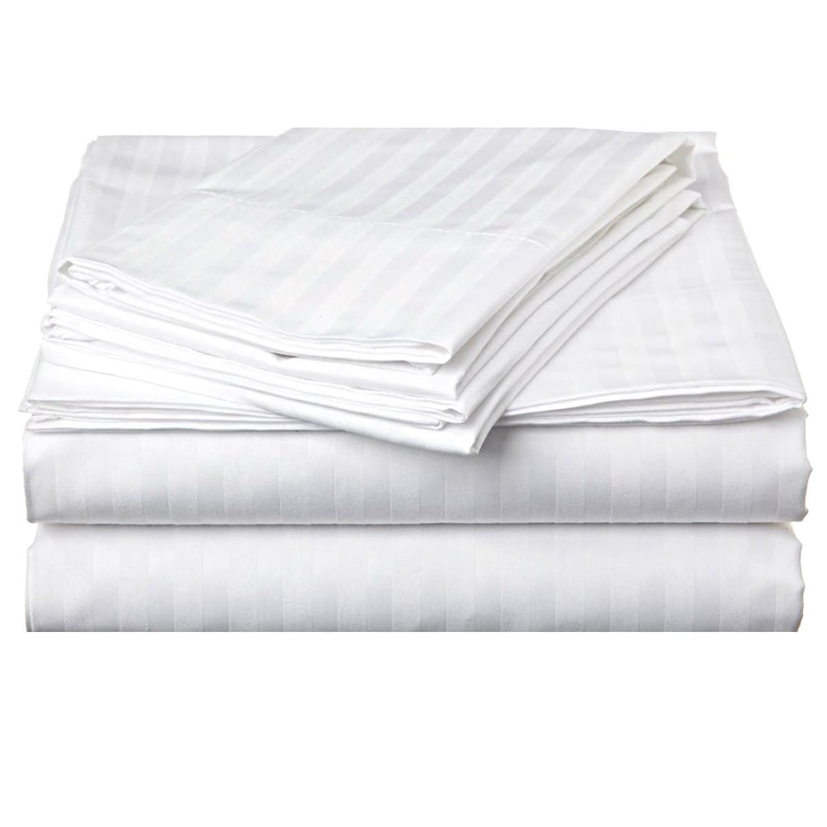 Saten Yollu Otel Çarşafı Tek Kişilik 83 Tel 160x240 cm (Sadece Çarşaf)