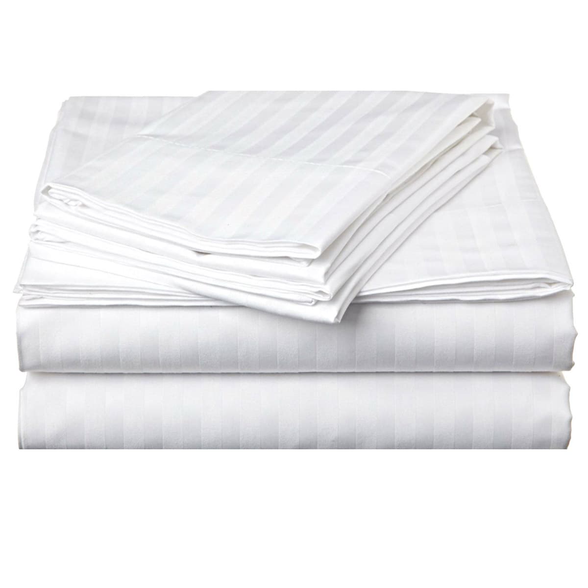 Saten Yollu Otel Çarşafı Tek Kişilik 83 Tel 160x240 cm (Sadece Çarşaf)