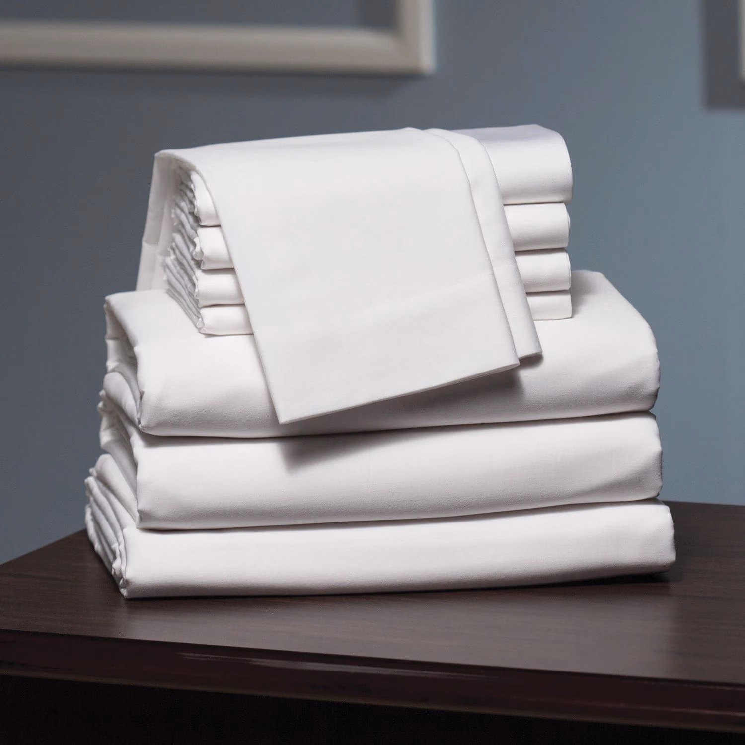 Otel Nevresim Düz Saten Çift Kişilik 83 Tel 200x220 cm (Sadece Nevresim)