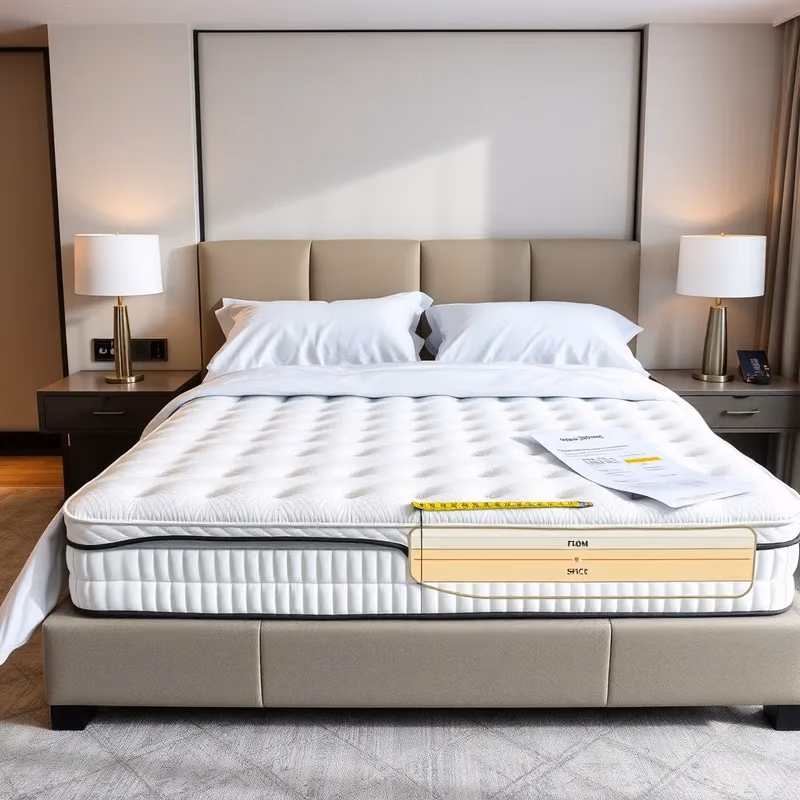 Otel Yatağı Seçimi: Sertlik, Yay–Visco Kararı ve Değişim Ömrü Şartnamesi